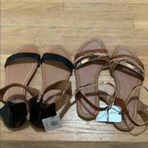 Lot of 2 pairs of sandals NWT both size 8